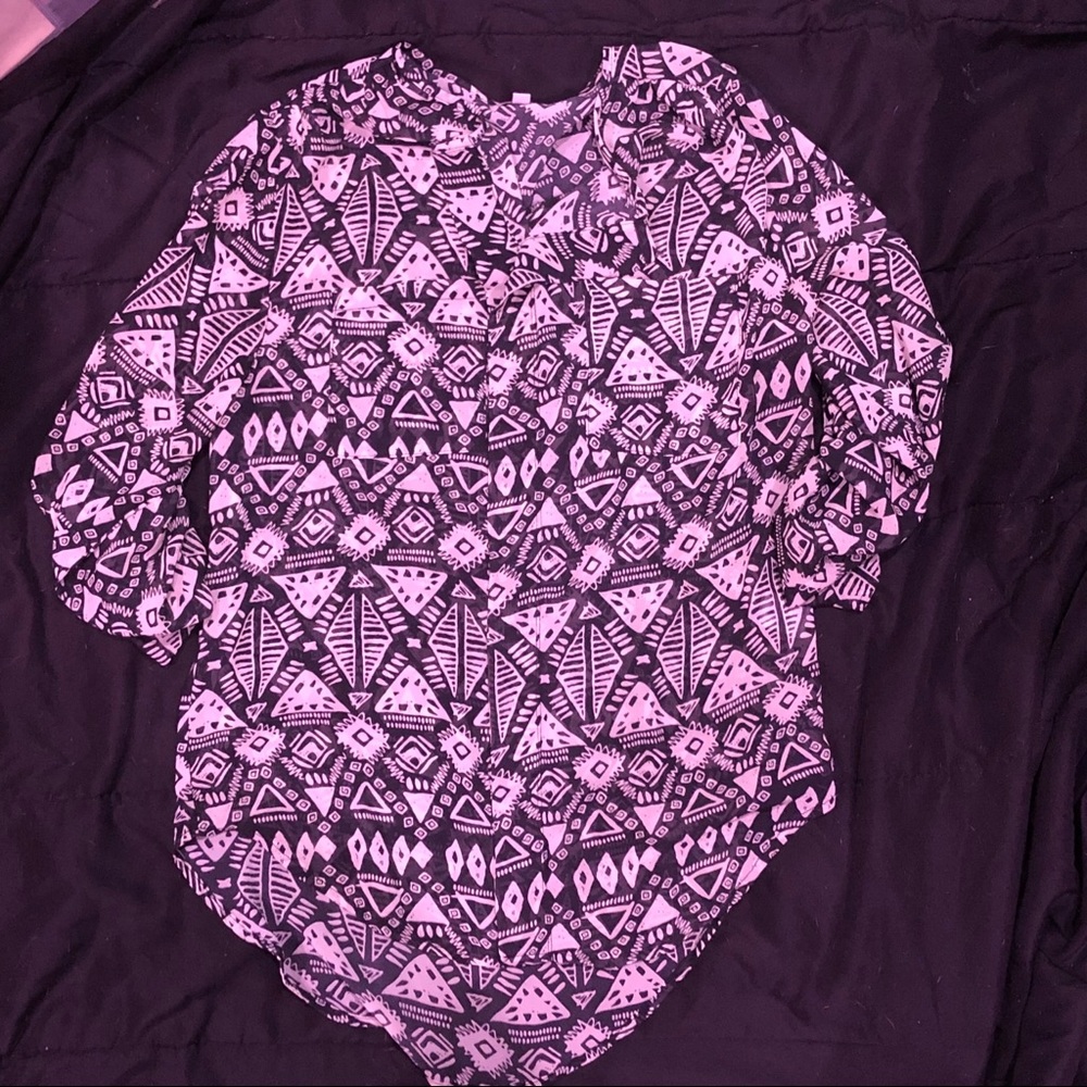 Geometric Blouse